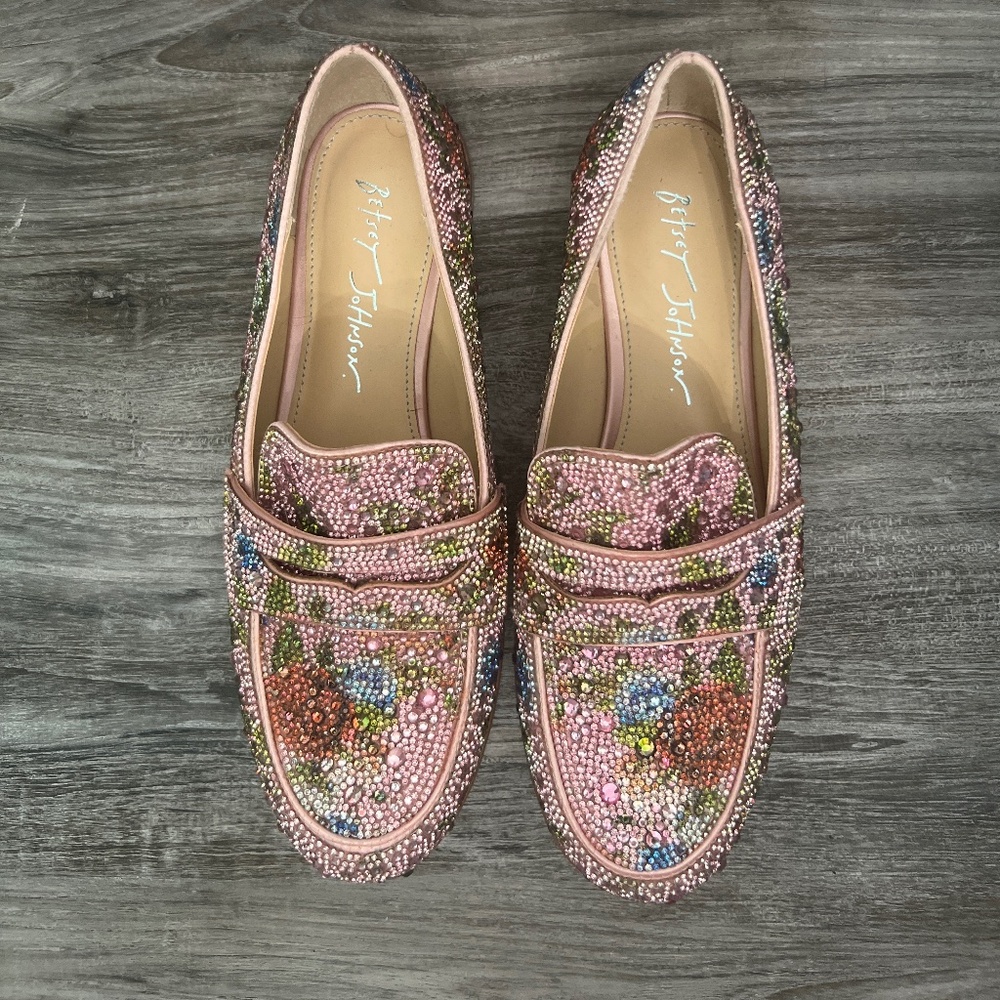 Betsey Johnson Aron Floral Multi Loafers